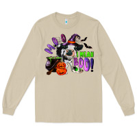 Mushroom Moo I Mean Boo Baby Cow Long Sleeve Tee - RanaPortraitStore
