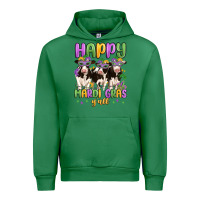 Emerald happy mardi gras y'all Urban Hoodie - MaliasSmallBusiness