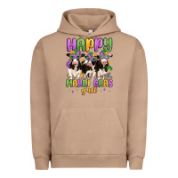 Pigment Burro happy mardi gras y'all Urban Hoodie - MaliasSmallBusiness