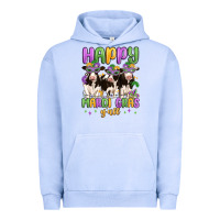 Pigment Grape Ice happy mardi gras y'all Urban Hoodie - MaliasSmallBusiness