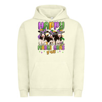 Pigment Pistachio happy mardi gras y'all Urban Hoodie - MaliasSmallBusiness