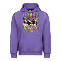 Tulip happy mardi gras y'all Urban Hoodie - MaliasSmallBusiness