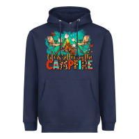 Navy life is better by the campfire Heavyweight Hoodie - AdoDesignShop