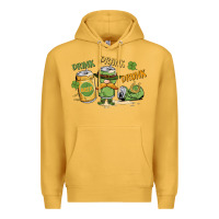 Mustard deink drank drunk st. patrick's day Premium Hoodie - MaliasSmallBusiness