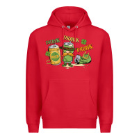 Red deink drank drunk st. patrick's day Premium Hoodie - MaliasSmallBusiness