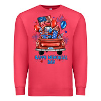 Cardinal happy memorial day farm truck Premium Sweatshirt - JahusDesignShop