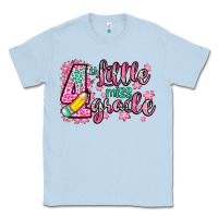 Dusty Blue little miss 4th grade Classic Tee - Zillion Design Studio