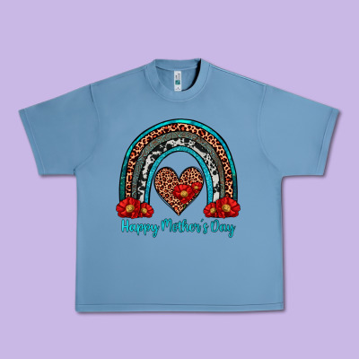 Happy Mother's Day Rainbow Urban Heavy Tee Designed By Artiststas