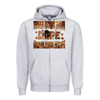 Heather Grey dope melanin Zipper Hoodie - Zillion Design Studio