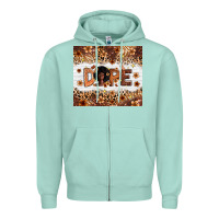 Seafoam dope melanin Zipper Hoodie - Zillion Design Studio