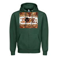 Sports Green dope melanin Zipper Hoodie - Zillion Design Studio