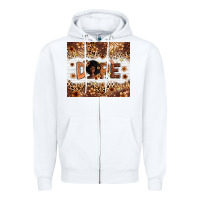 White dope melanin Zipper Hoodie - Zillion Design Studio