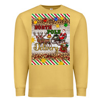 Antique Gold christmas north pole delivery Premium Sweatshirt - Artiststas