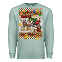 Seafoam christmas north pole delivery Premium Sweatshirt - Artiststas