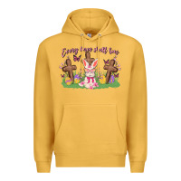 Mustard every knee shall bow Premium Hoodie - MaliasSmallBusiness