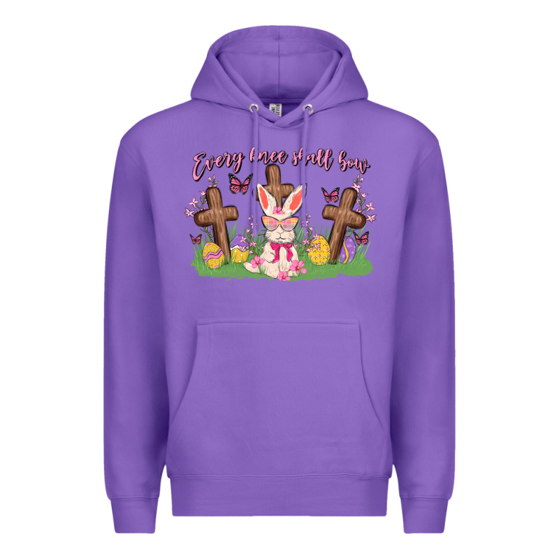 Every Knee Shall Bow Premium Hoodie by MaliasSmallBusiness | Teevron
