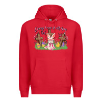 Red every knee shall bow Premium Hoodie - MaliasSmallBusiness