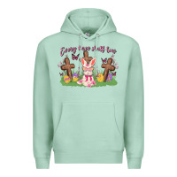 Seafoam every knee shall bow Premium Hoodie - MaliasSmallBusiness