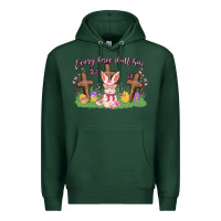 Sports Green every knee shall bow Premium Hoodie - MaliasSmallBusiness