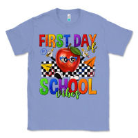 Colony Blue first day of school vibes Classic Tee - texasbilliewilder