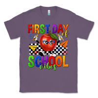 Lavender first day of school vibes Classic Tee - texasbilliewilder