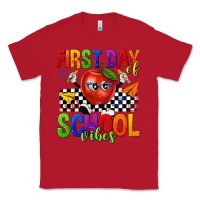 Red first day of school vibes Classic Tee - texasbilliewilder
