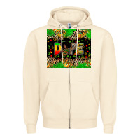 Sandshell dope juneteenth Zipper Hoodie - Zillion Design Studio