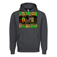 Smoke dope juneteenth Zipper Hoodie - Zillion Design Studio