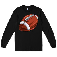 Black football Long Sleeve Tee - texasbilliewilder