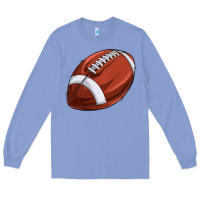 Colony Blue football Long Sleeve Tee - texasbilliewilder