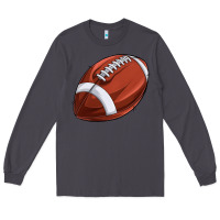 Smoke football Long Sleeve Tee - texasbilliewilder
