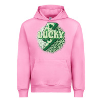 Fuchsia Pink st. patrick's day lucky Urban Hoodie - MaliasSmallBusiness