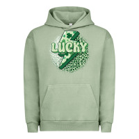 Pigment Oil Green st. patrick's day lucky Urban Hoodie - MaliasSmallBusiness