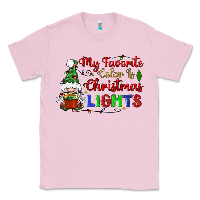 My Favorite Color Is Christmas Lights Classic Tee by BundleAndBundleShop | Teevron