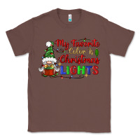 Chestnut my favorite color is christmas lights Classic Tee - BundleAndBundleShop