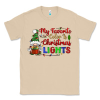 Mushroom my favorite color is christmas lights Classic Tee - BundleAndBundleShop