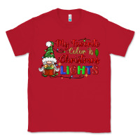 Red my favorite color is christmas lights Classic Tee - BundleAndBundleShop