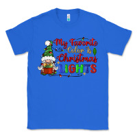 True Royal my favorite color is christmas lights Classic Tee - BundleAndBundleShop