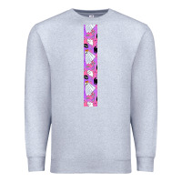 Heather Grey Halloween Key Fob Premium Sweatshirt - BundleAndBundleShop