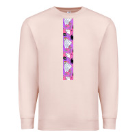 Pale Pink Halloween Key Fob Premium Sweatshirt - BundleAndBundleShop