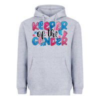 Heather Grey keeper of the gender Heavyweight Hoodie - JahusDesignShop