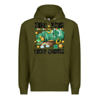 Army Green take your lucky charms Premium Hoodie - MaliasSmallBusiness
