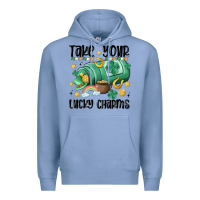 Colony Blue take your lucky charms Premium Hoodie - MaliasSmallBusiness