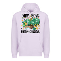 Lilac take your lucky charms Premium Hoodie - MaliasSmallBusiness