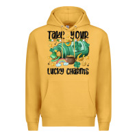 Mustard take your lucky charms Premium Hoodie - MaliasSmallBusiness
