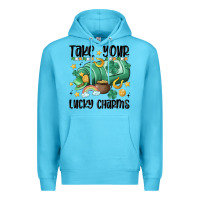 Ocean Blue take your lucky charms Premium Hoodie - MaliasSmallBusiness