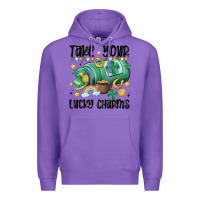 Purple take your lucky charms Premium Hoodie - MaliasSmallBusiness
