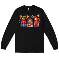Black football gnome with element Long Sleeve Tee - texasbilliewilder