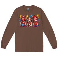 Chestnut football gnome with element Long Sleeve Tee - texasbilliewilder