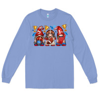 Colony Blue football gnome with element Long Sleeve Tee - texasbilliewilder